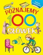 Poznajemy 100 słówek. Książka z naklejkami - Babula Joanna (ilustr.)