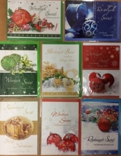 Karnet Boże Narodzenie B6 Premium + koperta mix