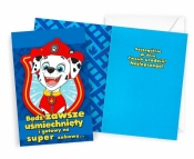 Karnet Urodziny Psi Patrol