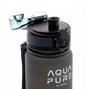 Astra, Bidon Aqua Pure 400ml - grey/black