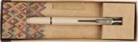 Długopis Zenith 7 Retro w etui - kolor beżowy