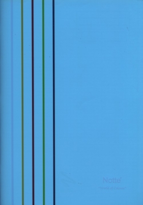 Zeszyt A4 Narcissus World of Colours w kratkę 80 kartek jasnoniebieski
