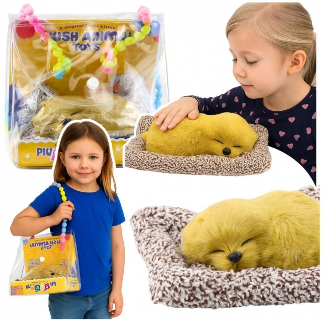 <img src='https://webimage.pl/pics/207/3/d5905991083207.jpg' style='height:440px' /> Śpiący labrador na poduszce dżwięk