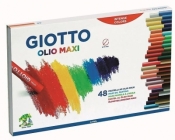 Kredki pastelowe olejne Giotto Olio Maxi - 48 kolorów (F293200)
