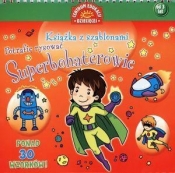 Superbohaterowie Książka z szablonami