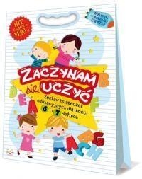 Teczka zaczynam sie uczyć. Zestaw książeczek edukacyjnych dla dzieci 6- i 7-letnich