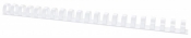 Grzbiety do bindowania Office Products A4 16 mm plastikowe 100 sztuk białe (Nr 20241615-14)