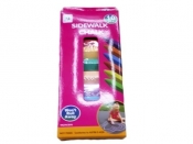 Kreda chodnikowa sześciokątna 10 kolorów