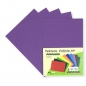 Tektura A4 falista fioletowa 5szt
