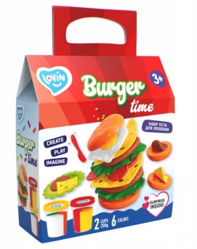 Zestaw Plastelin - Kucharz Hamburger