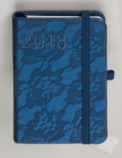 Kalendarz Awangarda A7 TDW 2018 granatowy