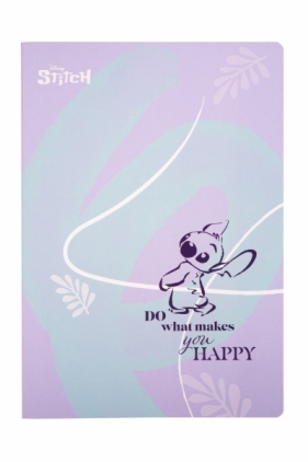 Paczka Zeszyt A4 60 k. kratka Disney Fashion wzór 2 Stitch 6 szt.