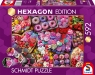 Puzzle 592 HEXAGON Ulubione smakołyki 11437610+