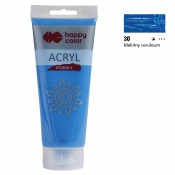 Farba akrylowa Happy Color Studio+ 200ml błękitny ceruleum