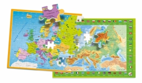 Puzzle 104: Uczę się Bawiąc, Odkrywamy Europę (50020)