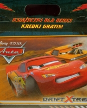 Zestaw Auta Drift Xtreme Kolorowanki + kredki