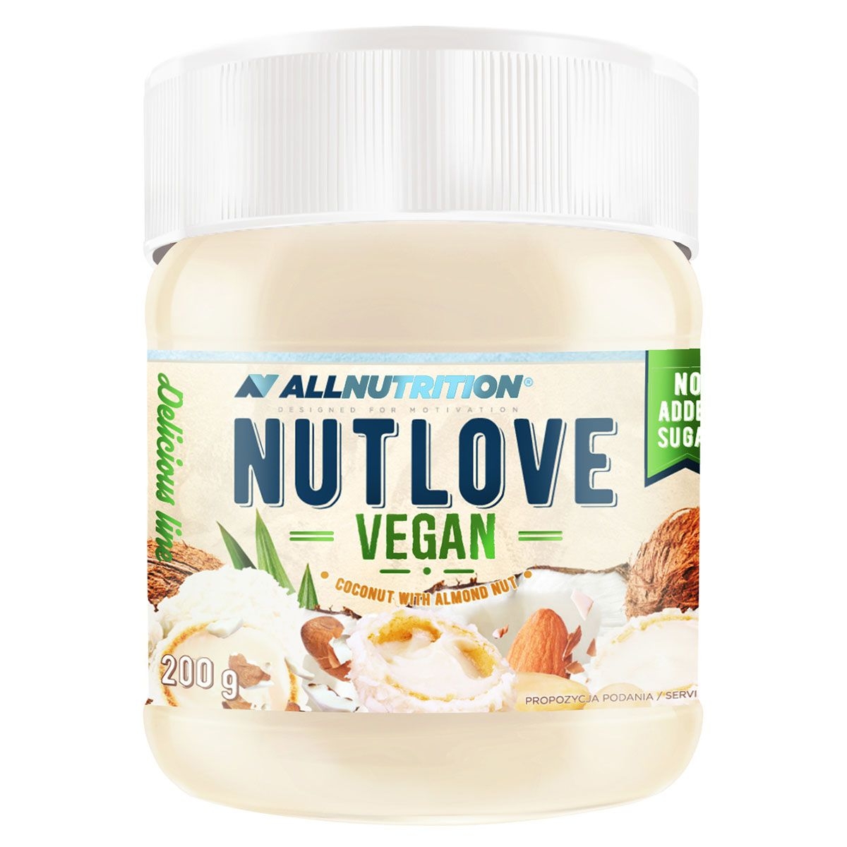 NUTLOVE, Krem Vegan Coco Almond, 200g