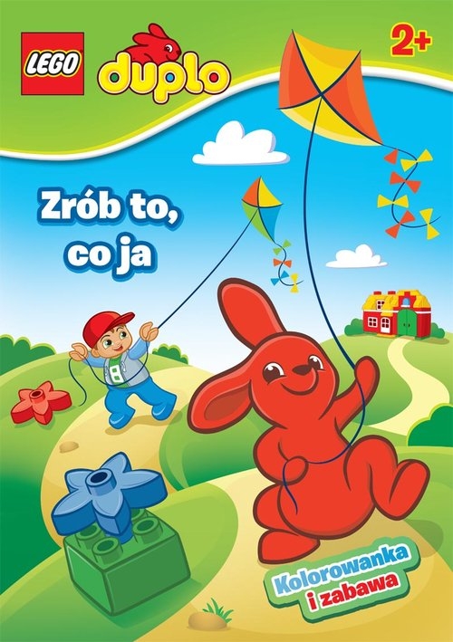 Lego Duplo Zrób to co ja Kolorowanka z zadaniami + naklejki