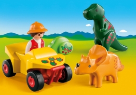Badacz dinozaurów z quadem (9120)