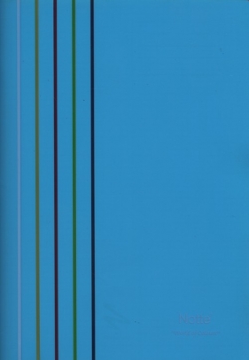 Zeszyt A4 Narcissus World of Colours w kratkę 80 kartek turkusowy