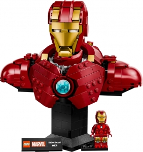 Lego, Marvel - Popiersie Iron Mana MK4, 436 el. (76327)