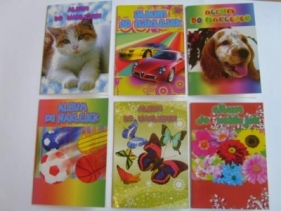 Album do naklejek A5 mix