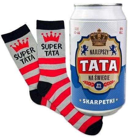 Puszka ze skarpetami - Najlepszy Tata