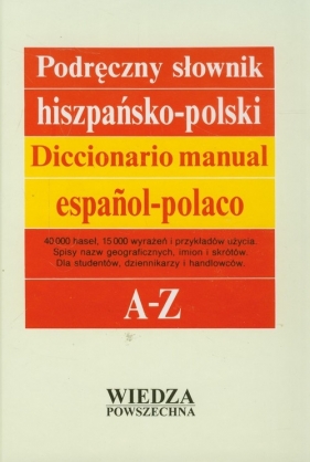 Podręczny słownik hiszpańsko-polski - Wawrzkowicz Stanisław, Hiszpański Kazimierz