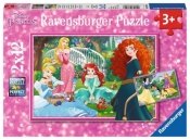 Puzzle 2w1: Świat Księżniczek Disney (7620)