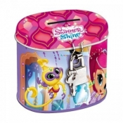 Skarbonka metalowa owalna Shimmer and Shine