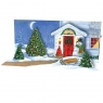 Kartki 3D - Christmas Door with Sound (A202AUD)