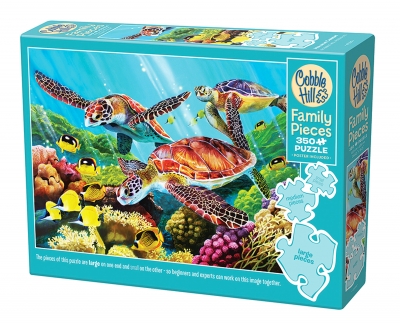 <img src='https://webimage.pl/pics/209/0/d625012470209.jpg' style='height:440px' /> Puzzle 350 Żółwie morskie 112669