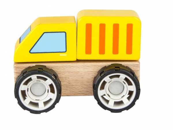 Klocki drewniane samochód Ciężarówka (13022)