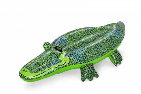 Dmuchany Krokodyl do pływania z uchwytem 1.52m x 71cm (41477)