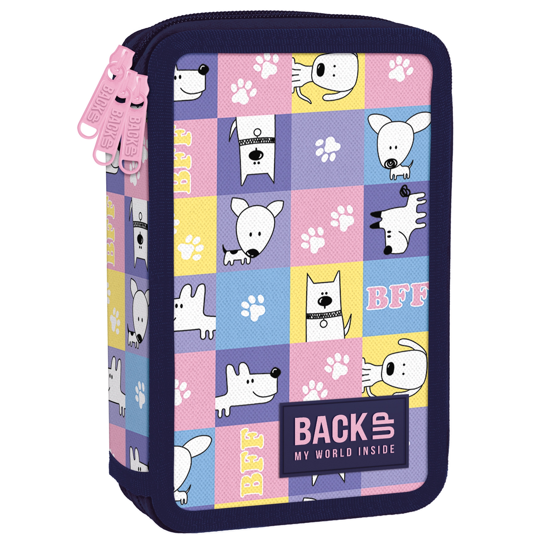 Piórnik BackUp 8 EW11 - Psiaki BFF