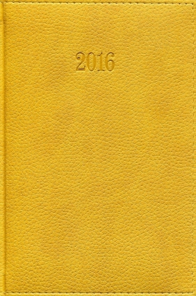 Kalendarz 2016 Książkowy dzienny A5 Lux beżowy