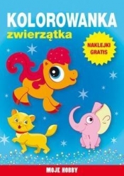 Moje hobby. Zwierzątka. Kolorowanka