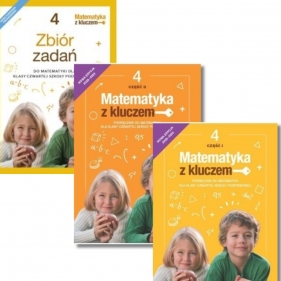 Pakiet: Podręczniki + zbiór zadań. Matematyka z kluczem 4. Część 1 i 2. Matematyka. Szkoła podstawowa. Klasa 4. - Marcin Braun, Agnieszka Mańkowska, Małgorzata Pas