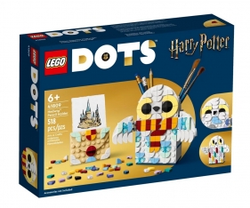 LEGO DOTS, Pojemnik na długopisy w kształcie Hedwigi, (41809)
