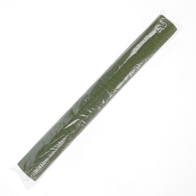 Bibuła marszczona zielony oliwkowy 50 mm x 250 mm (622)