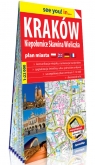  Kraków, Niepołomice, Skawina, Wieliczka; papierowy plan miasta 1:22 000