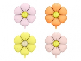 Balony foliowe do girland Stokrotki 65cm 4szt