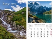 Kalendarz 2026 ścienny Tatry