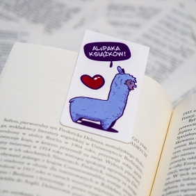 Zakładka magnetyczna - Al(e)paka książek