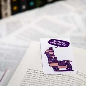 Zakładka magnetyczna - Al(e)paka książek