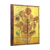 Notatnik w linie Van Gogh Sunflower Midi