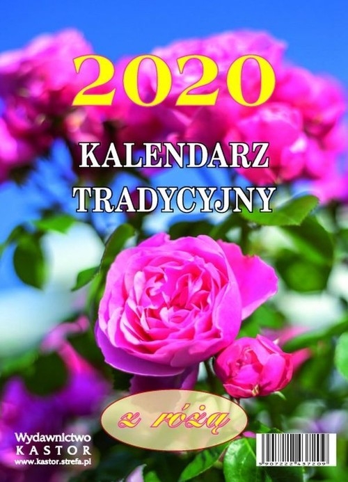 Kalendarz tradycyjny z różą 2020 (KL14)