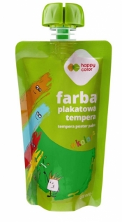 Farba tempera 100ml zielona HAPPY COLOR