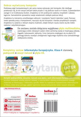 Informatyka Europejczyka 4 Zeszyt ćwiczeń do zajęć komputerowych Edycja: Windows 7, Windows Vista, Linux Ubuntu, MS Office 2007, OpenOffice.org - Danuta Kiałka, Katarzyna Kiałka