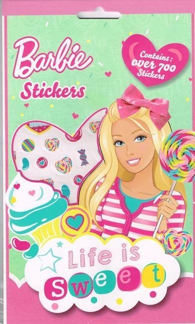 Barbie. Life is sweet - 700 naklejek
